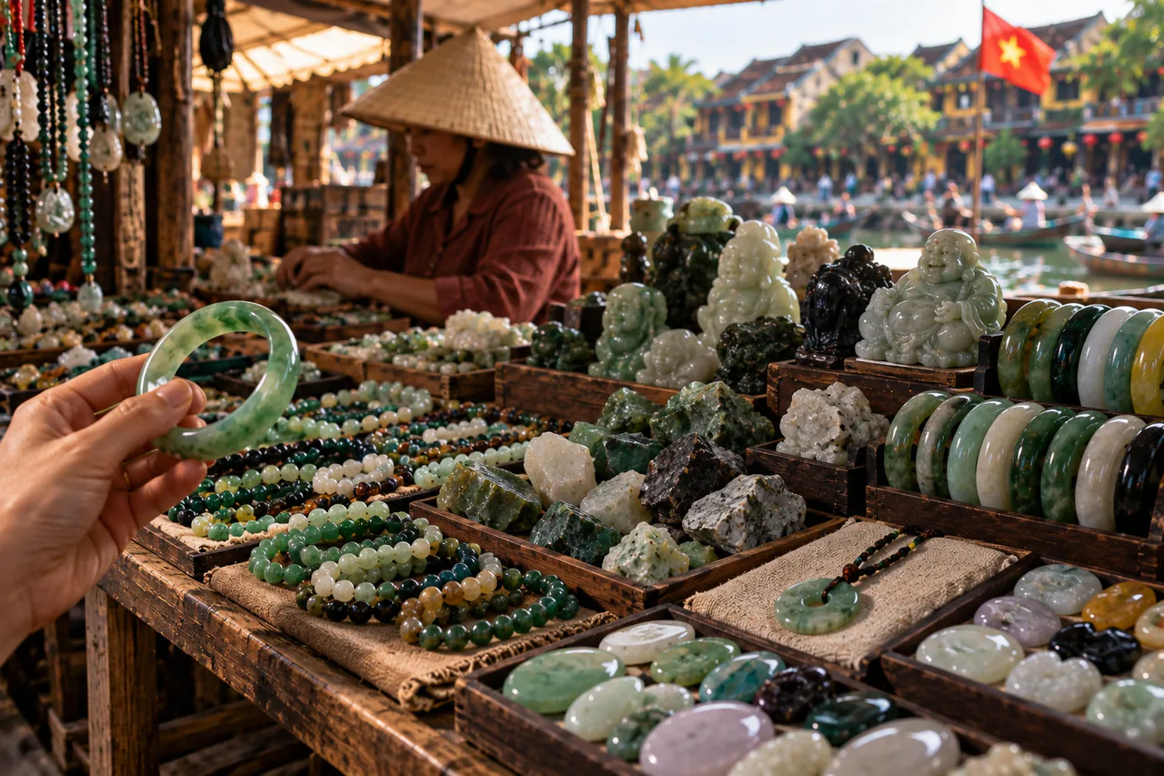 Section sur l’étiquette vietnamienne telle qu’on la trouve sur un étal
