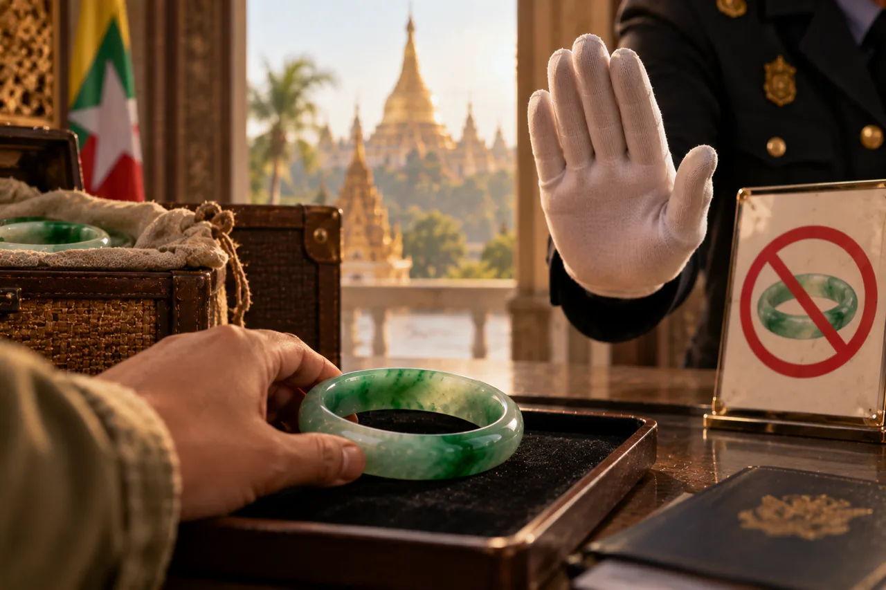 Vue d’ouverture : le refus du jade de Birmanie dans ce catalogue