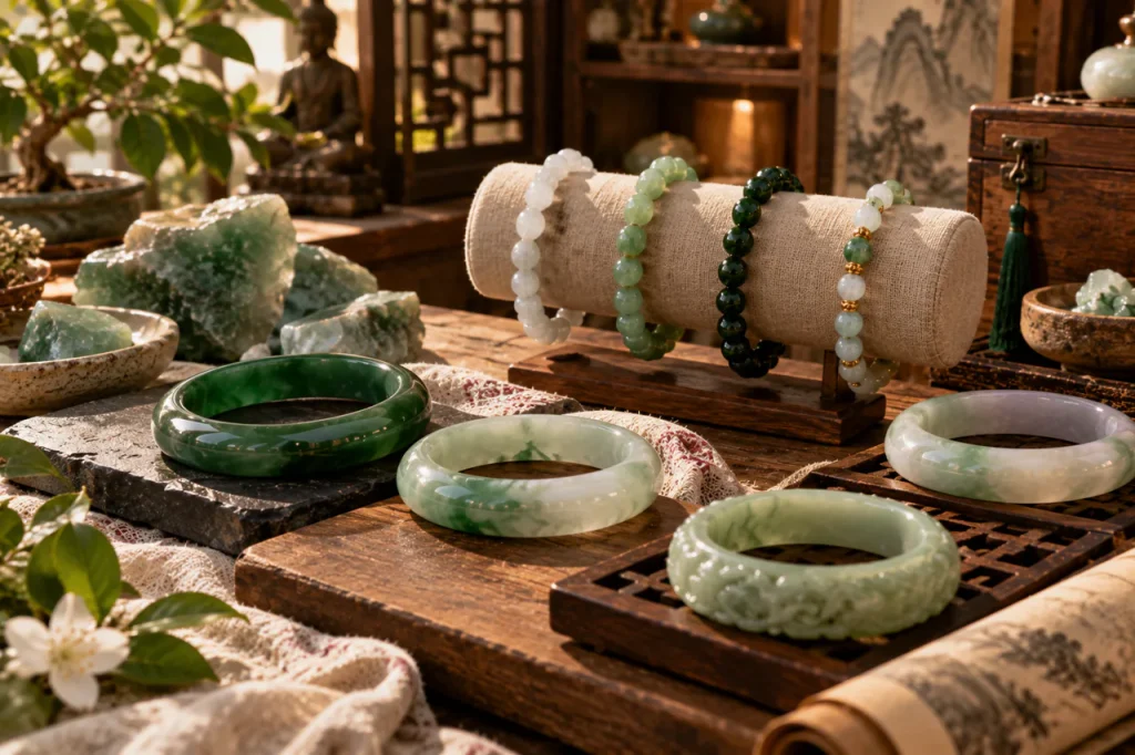Bandeau d’ouverture : ce que coûte un bijou en jade monté