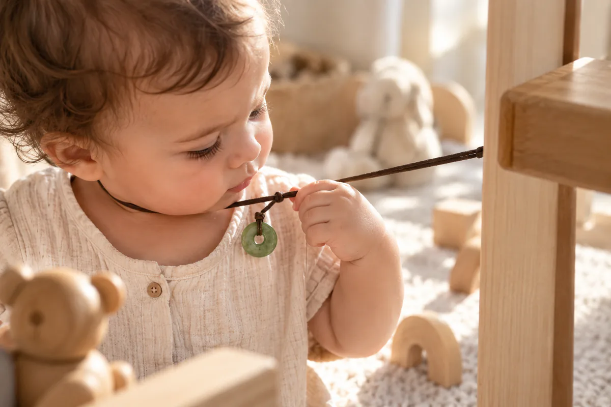 Section sur le risque mécanique d’un cordon au cou d’un très jeune enfant