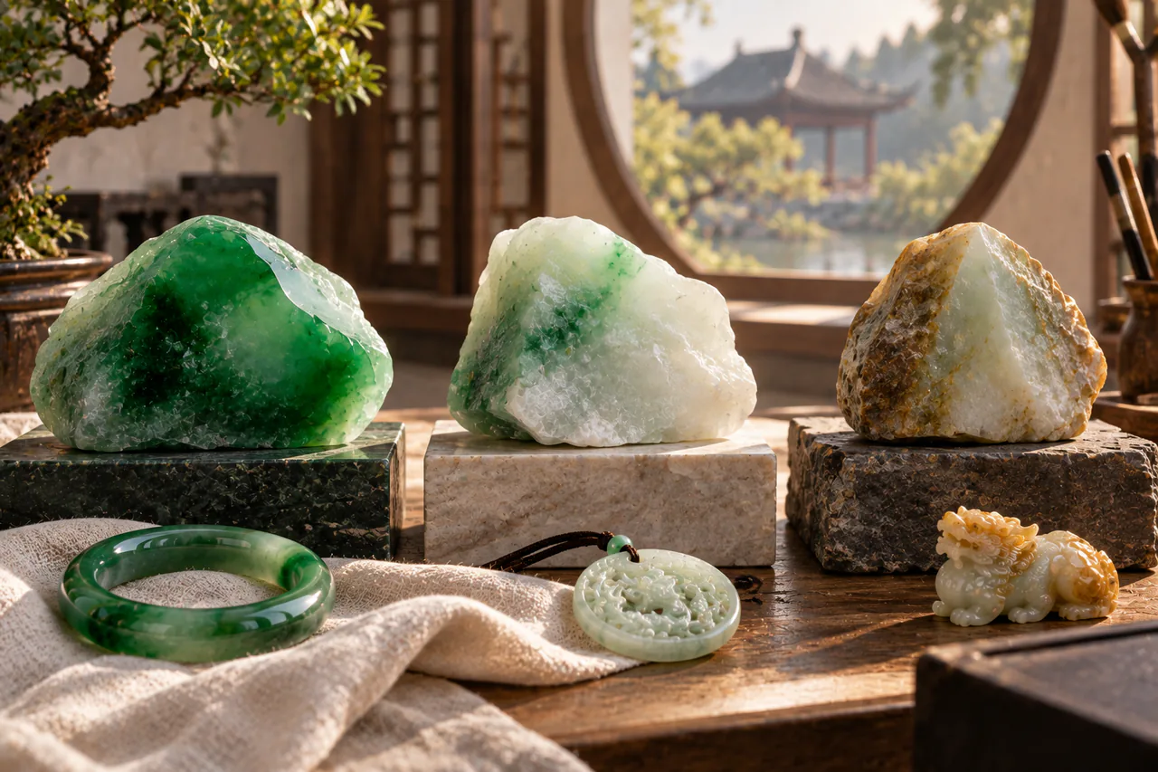 Entrée en matière : la classification A, B et C du jade