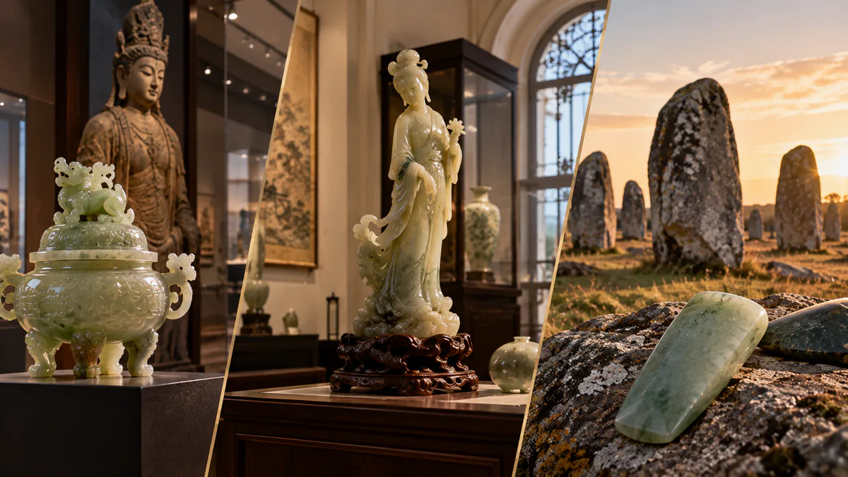 Le sujet de l’article en une vue : le jade dans les musées français