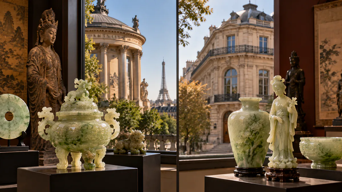 Section sur le jade chinois à Paris, Guimet et Cernuschi