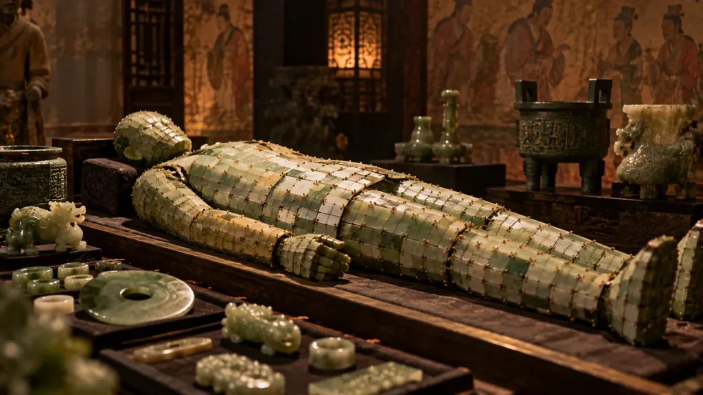 Visuel d’ouverture pour le jade dans les tombes chinoises