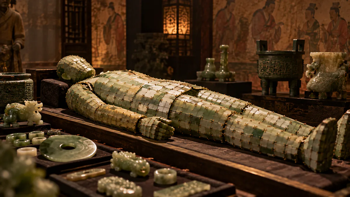Visuel d’ouverture pour le jade dans les tombes chinoises