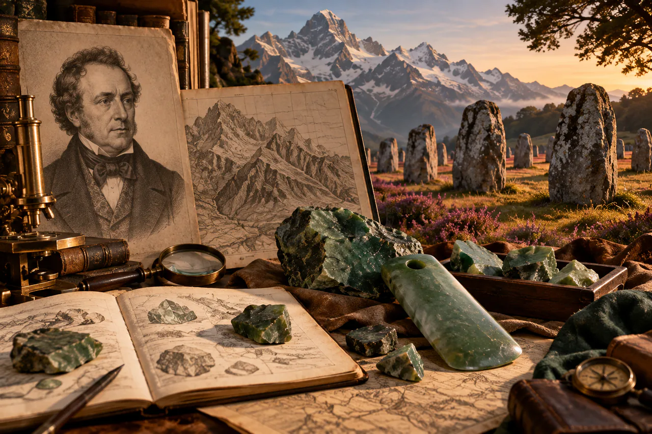 Bandeau de l’article sur le jade européen, de Damour au Mont Viso