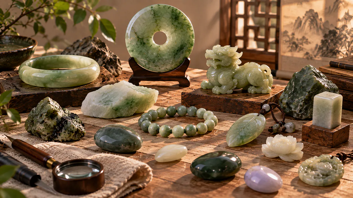 Bandeau d’ouverture : le lexique du jade en quinze mots