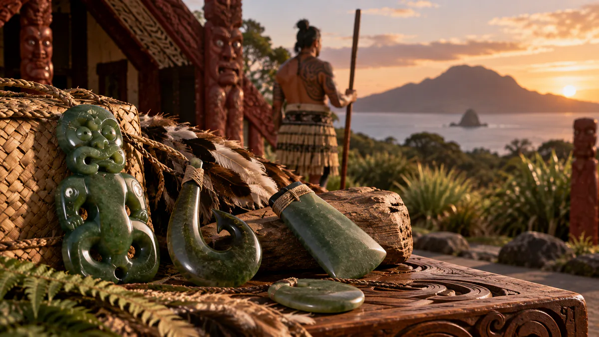 Entrée en matière : le pounamu des Maoris, un jade que je n’imite pas
