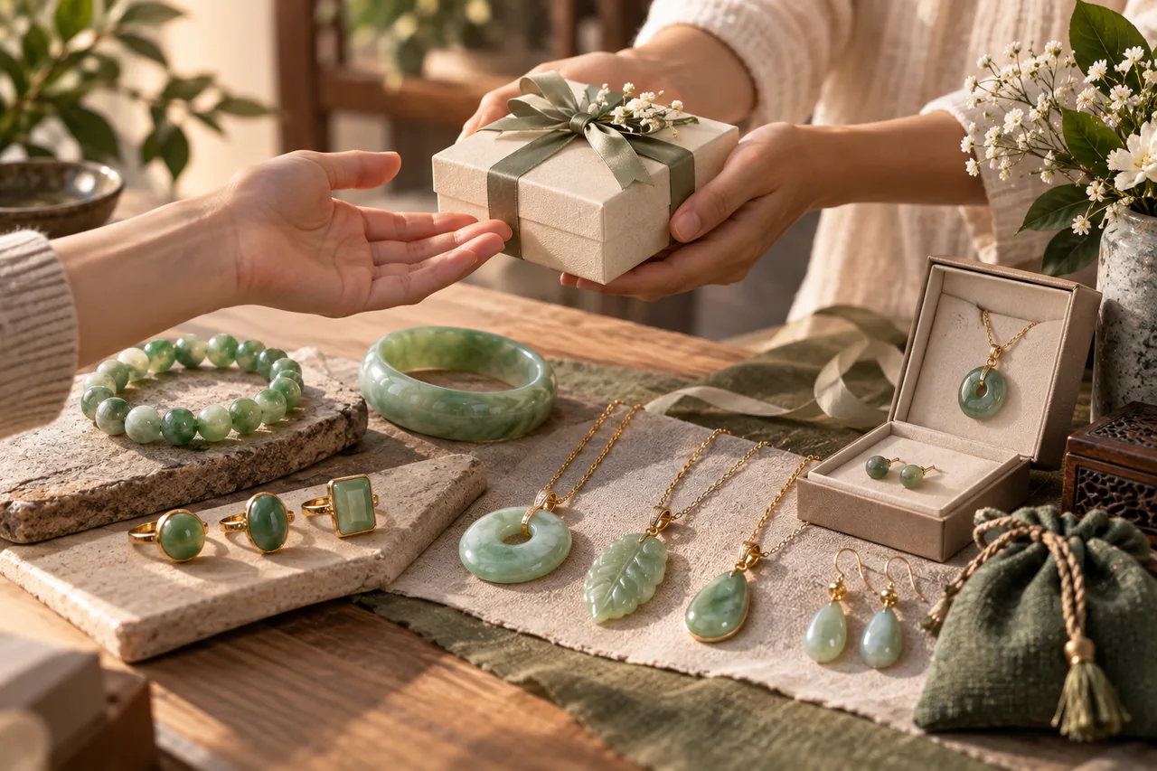 En-tête de l’article sur le choix d’un bijou en jade à offrir